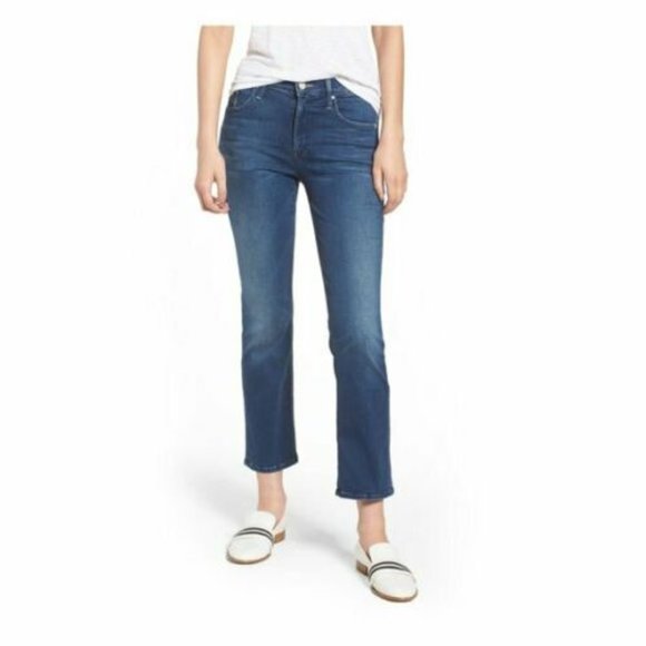 MOTHER Denim - Mother Denim The Outsider Crop Jean in Fast Times